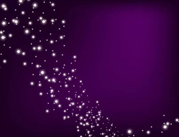Аннотация Sparkling Stars Holiday Background bokeh effect . — стоковый вектор