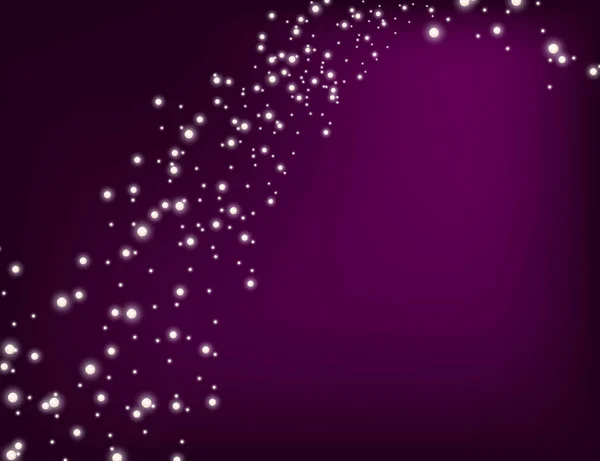 Аннотация Sparkling Stars Holiday Background bokeh effect . — стоковый вектор