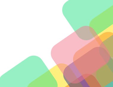 Renkli geometrik teknolojik altyapı tasarımınızın.