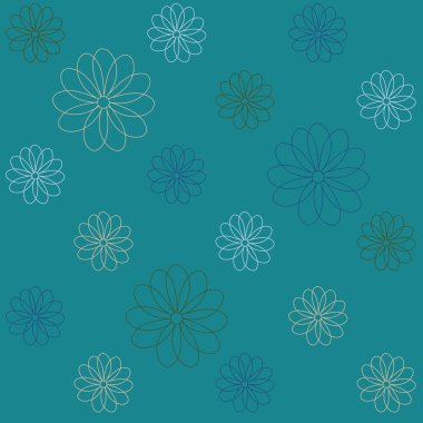 Çiçek yinelenebilir arka plan duvar kağıtları, afiş ve kapakları için