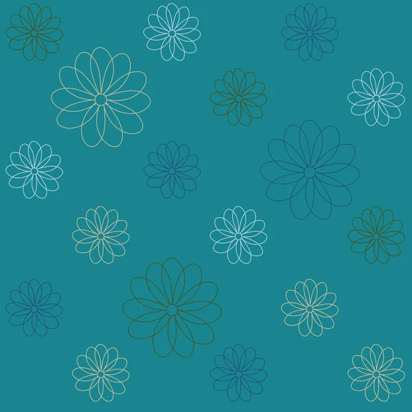 Çiçek yinelenebilir arka plan duvar kağıtları, afiş ve kapakları için