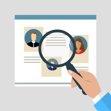 Arama insanlar, çalışanlar, adaylar, ekip üyeleri ile ilgili kavramlar. Düz tasarlamak