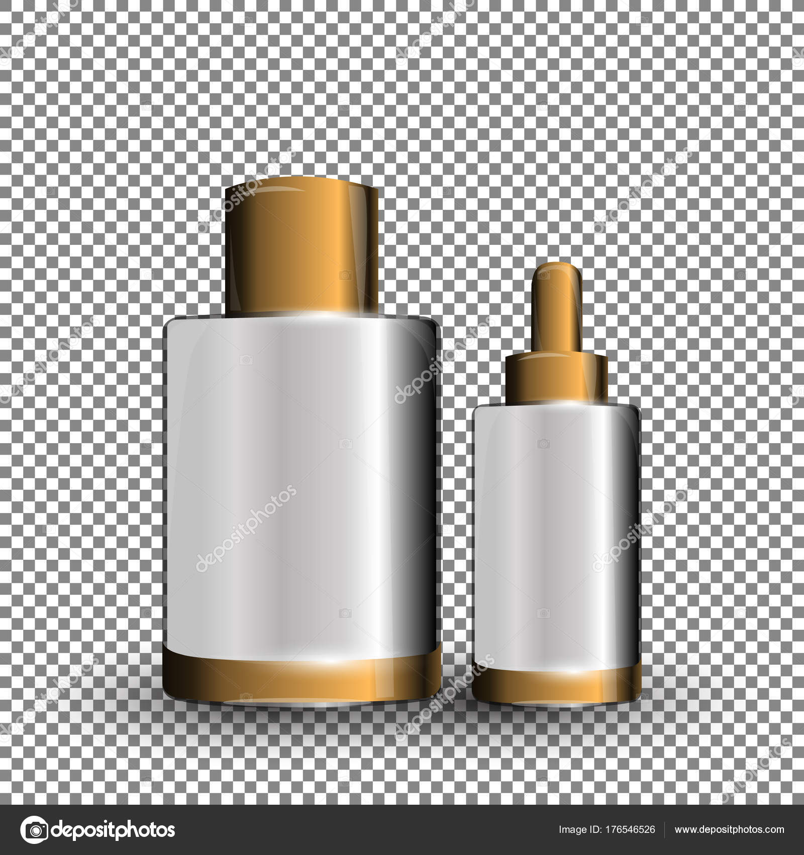 Download Collagen Premium Serum White Containers Template Glossy Bottles On The Transparent Background Mock Up 3d Realistic Vector Illustration Vector Image By C Liagloss Vector Stock 176546526