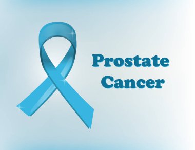 Prostat kanseri mavi farkındalık şerit arka plan. Dünya prostat kanseri gün kavramı. Sağlık kavram. Prostat kanseri duyarlılığı ayı.