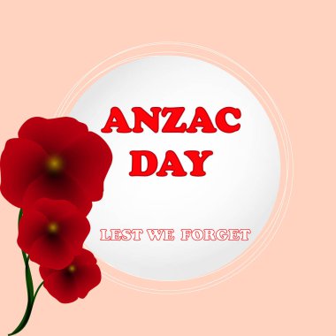 Haşhaş ile Anma Günü, Anzak günü, Gaziler günü arka plan. Biz unutmak diye.