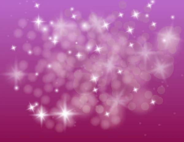 Efek bokeh Holiday Background Bintang Sparkling abstrak dengan ruang untuk teks Anda - Stok Vektor