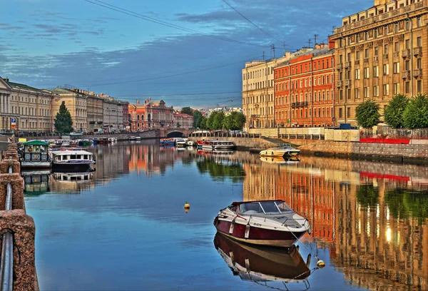 St. Petersburg Fontanka folyó — Stock Fotó