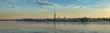 Saint-Petersburg Peter ve Paul Kale Panoraması