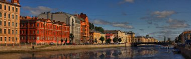 saint Petersburg fontanka Nehri'nin setin