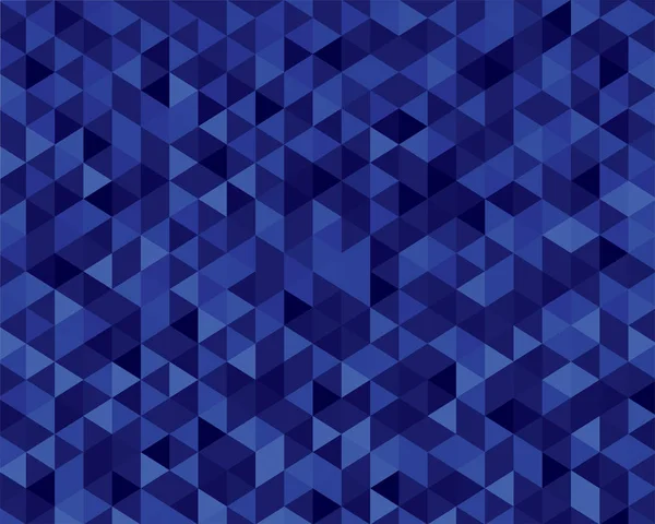 蓝色网格马赛克背景 创意设计模板 矢量插画 Eps — 图库照片