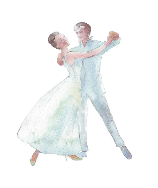Młoda para taniec — Zdjęcie stockowe