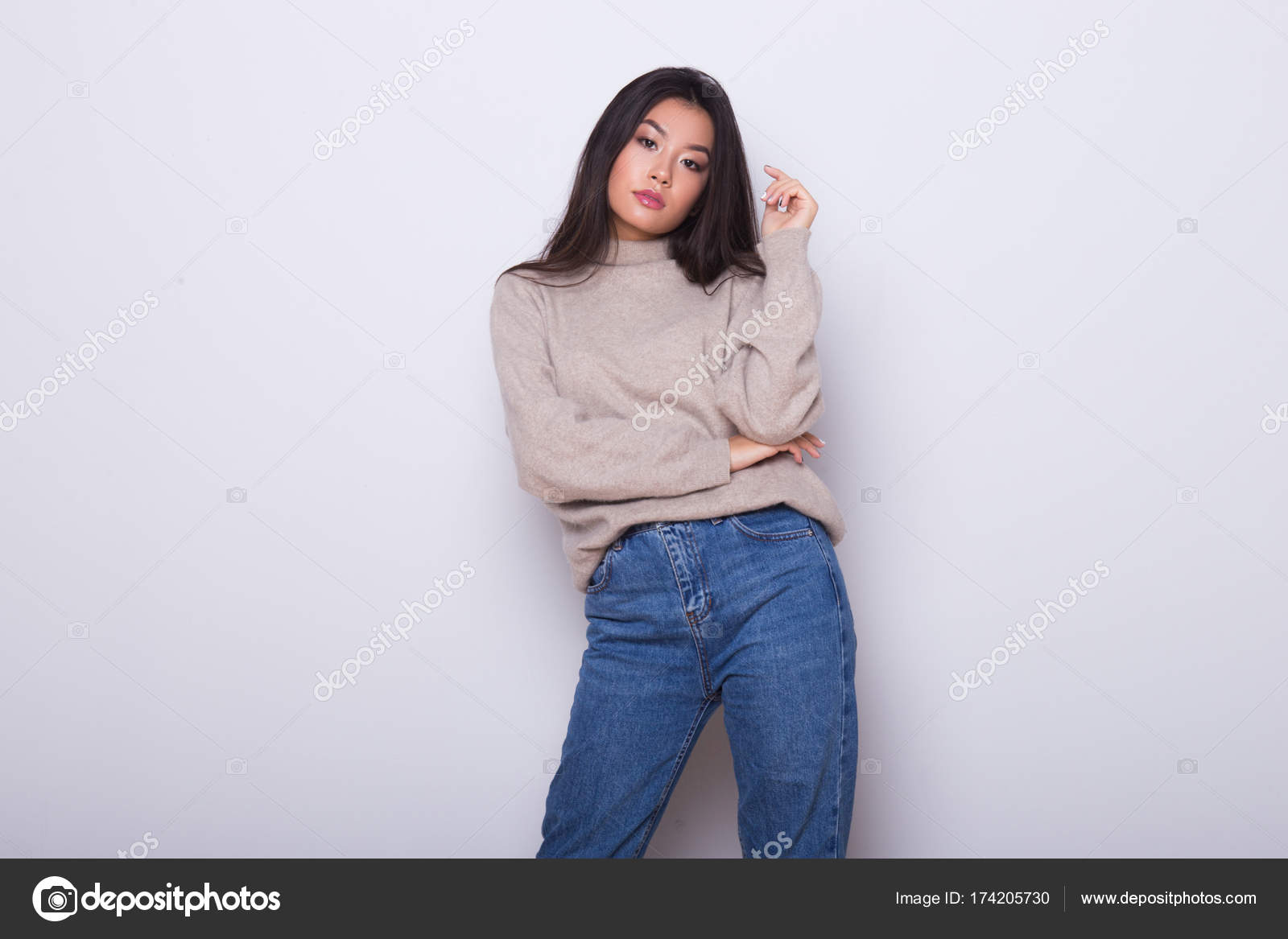 Asians Ass Jeans