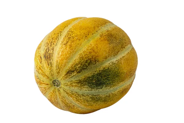 Orange Melone isoliert auf weißem Hintergrund — Stockfoto