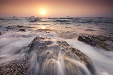 Karadeniz ile güzel gök Sunrise
