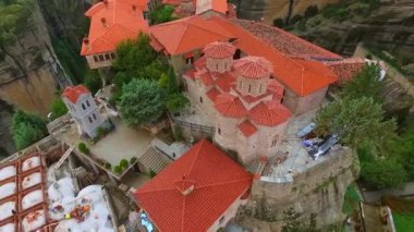 Havadan görüntüleri | Meteora Manastırı