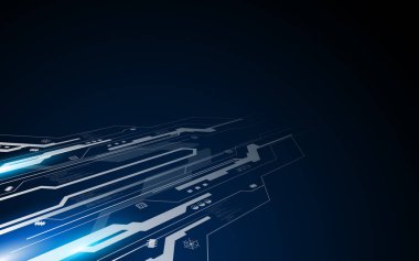 fütüristik dijital arka plan