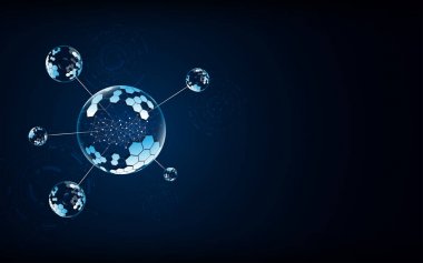 küresel ağ Internet bulut kavramı arka plan