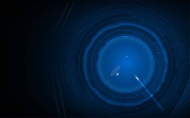 abstrac tech ai face innovation concept background