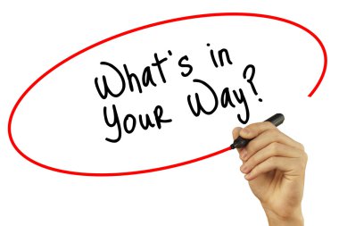 El yazma Your Way nedir adamım? siyah kalemi ile görsel olarak