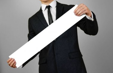 Birçok Rus paraları - atış closeup holding işadamı eller.