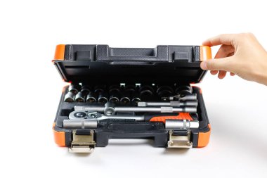 El araçlar bir kutu açılır. Araç kiti araç için. Üzerinde izole