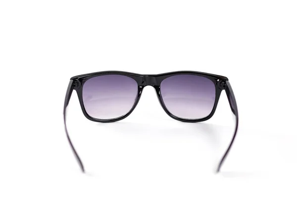 Fekete napszemüveg. Elszigetelt fehér background — Stock Fotó