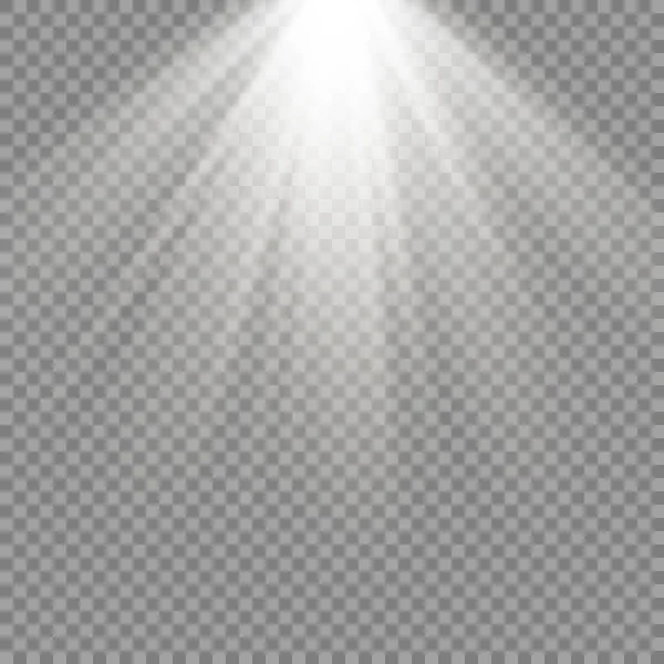 Vector spotlight. Light effect — Stock Vector