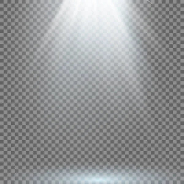 Vector spotlight. Light effect — Stock Vector