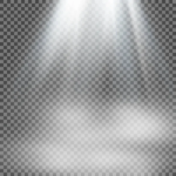 Projecteur vectoriel. Effet de lumière — Image vectorielle