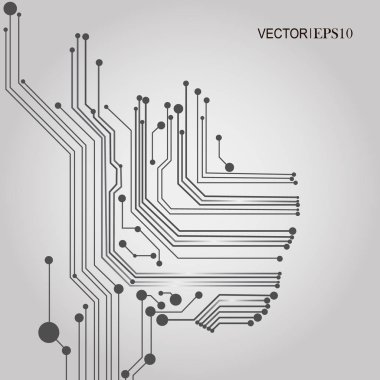 Bağlantı kavramı. Geometrik vektör arka plan iş ya da bilim için