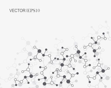 Design Technology Network 'ün arka planı. Bağlantı konsepti