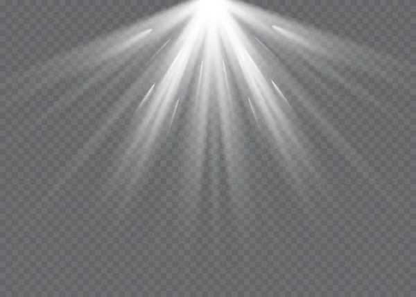 Vector spotlight. Light effect. — Stock Vector