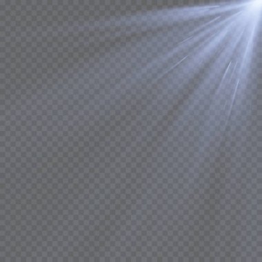 Vektör ışıkları. Işık efekti.