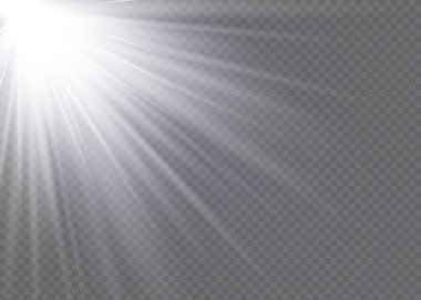 Vektör ışıkları. Işık efekti.