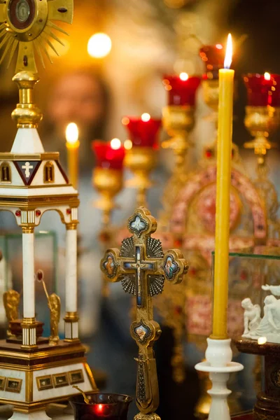 O altar da igreja — Fotografia de Stock