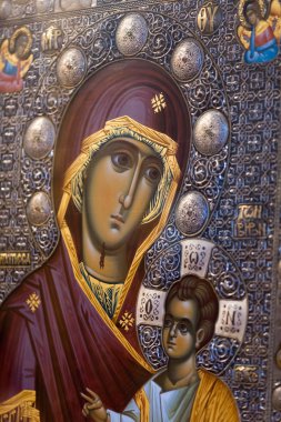 İsa ile Meryem simgesi