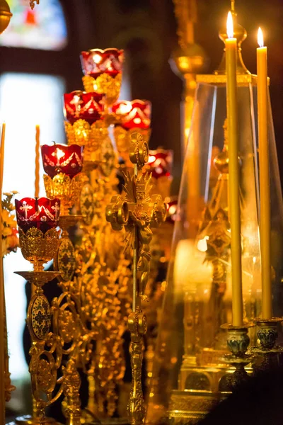 O altar da igreja — Fotografia de Stock