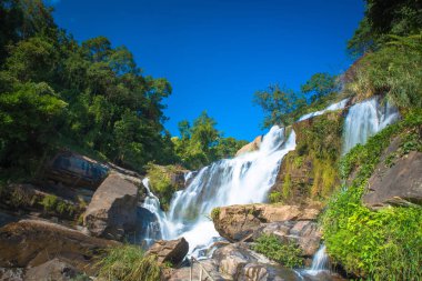 Mae Klang şelale doi Inthanon Chiangmai, Tayland bir ünlü 