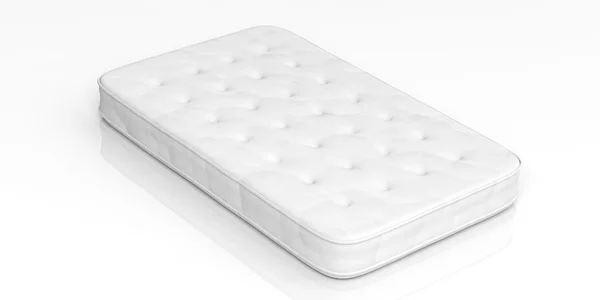 3d rendering mattress on white background — Stock Photo, Image