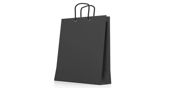 3d renderizado bolsa de compras sobre fondo blanco —  Fotos de Stock