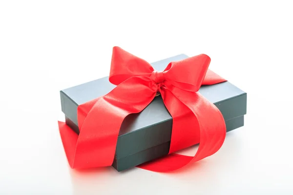 Gift box on white background — Stock Photo, Image