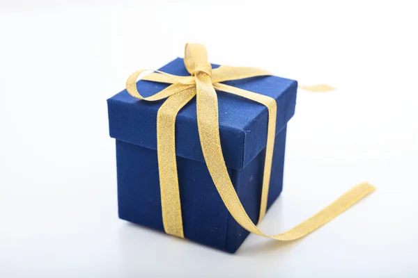 Gift box on white background Royalty Free Stock Images