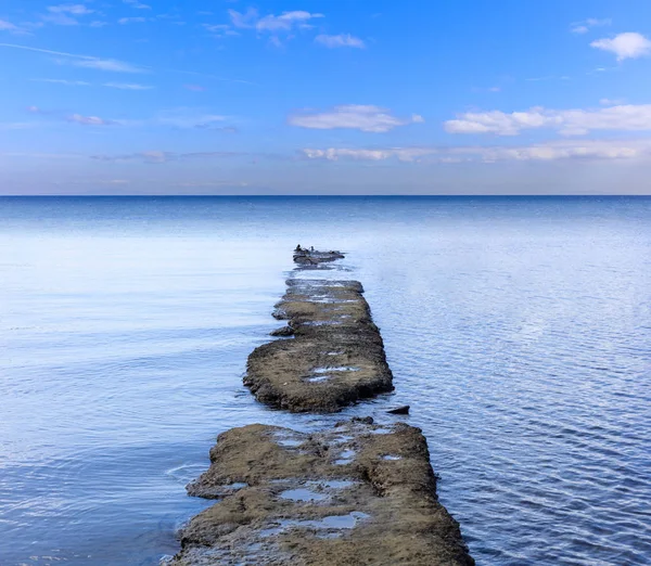 Eski dock Denizi — Stok fotoğraf