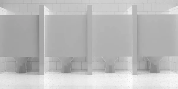 3D rendering WC-csészében — Stock Fotó