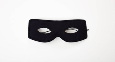 Karnaval maskesi beyaz arkaplanda izole