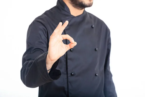 Koch isoliert auf weißem Hintergrund — Stockfoto