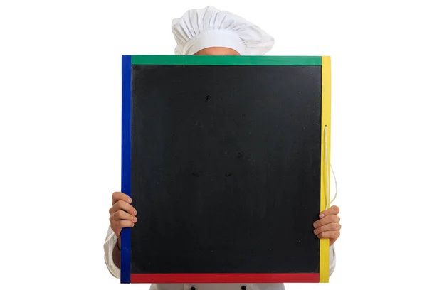 Koch isoliert auf weißem Hintergrund — Stockfoto