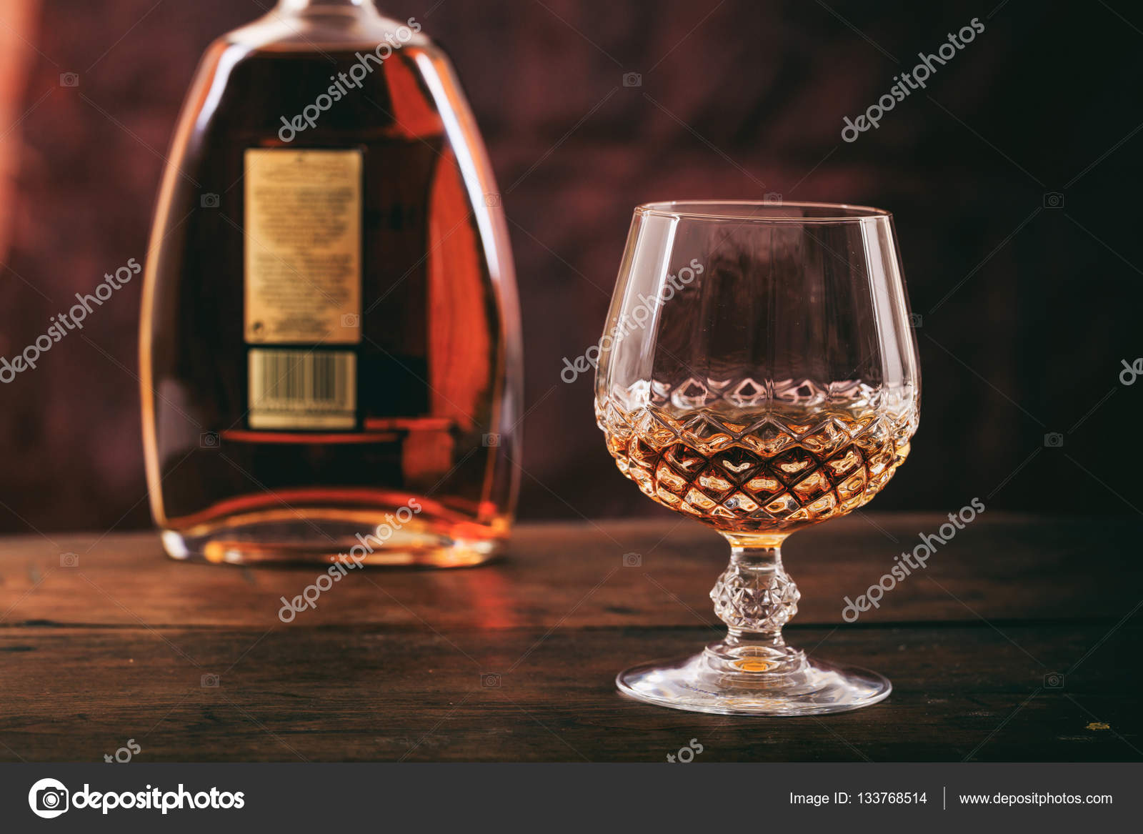 Mathematical bullet vowel Bottle and crystal glass of cognac Stock Photo by ©gioiak2 133768514