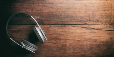 3D render çift kablosuz kulaklık