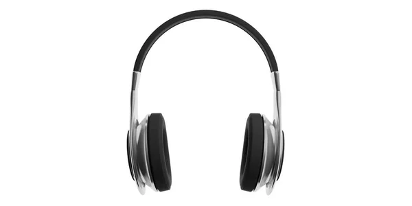 3d renderização par de fones de ouvido sem fio — Fotografia de Stock